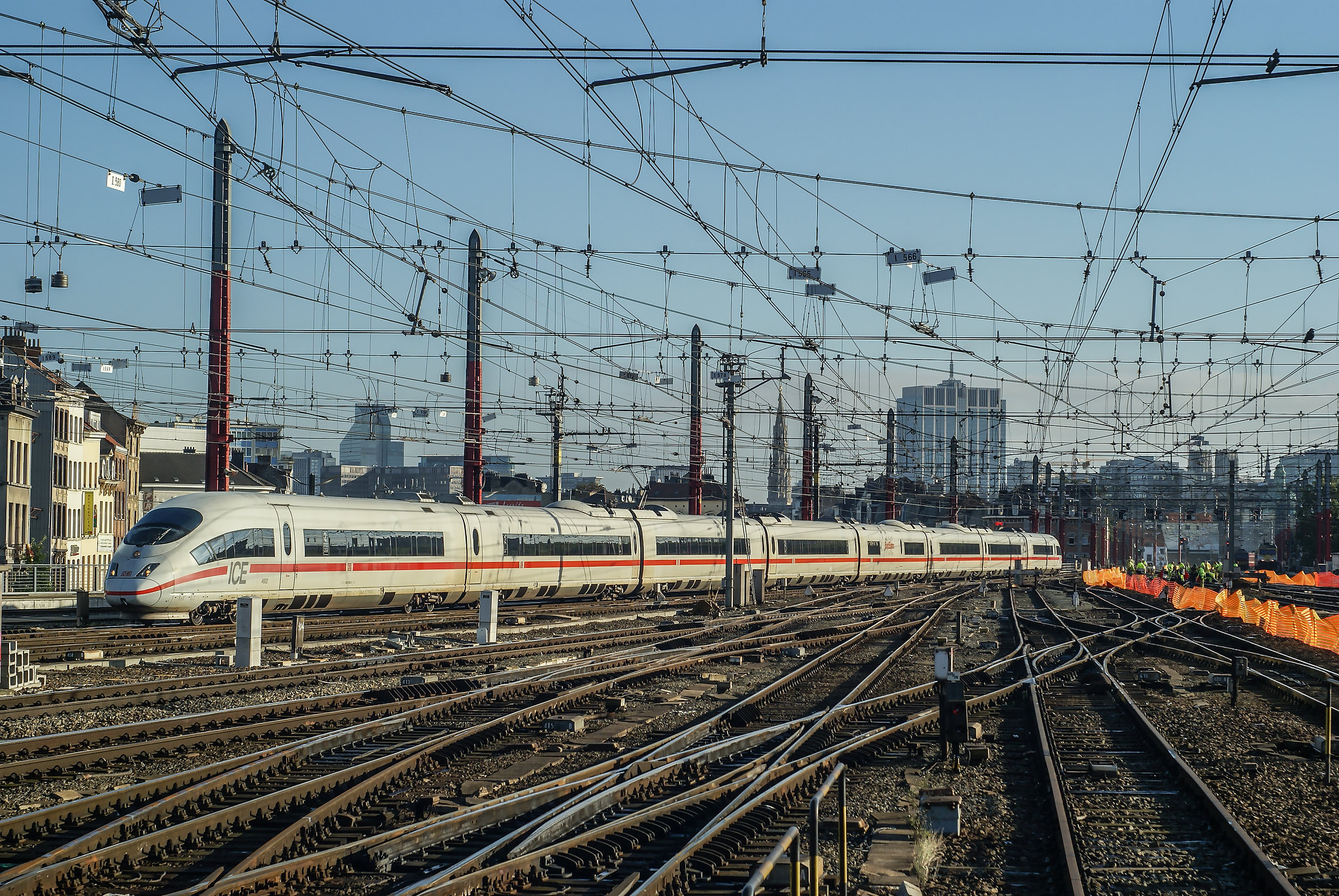 DB ICE 406 at Bruxelles