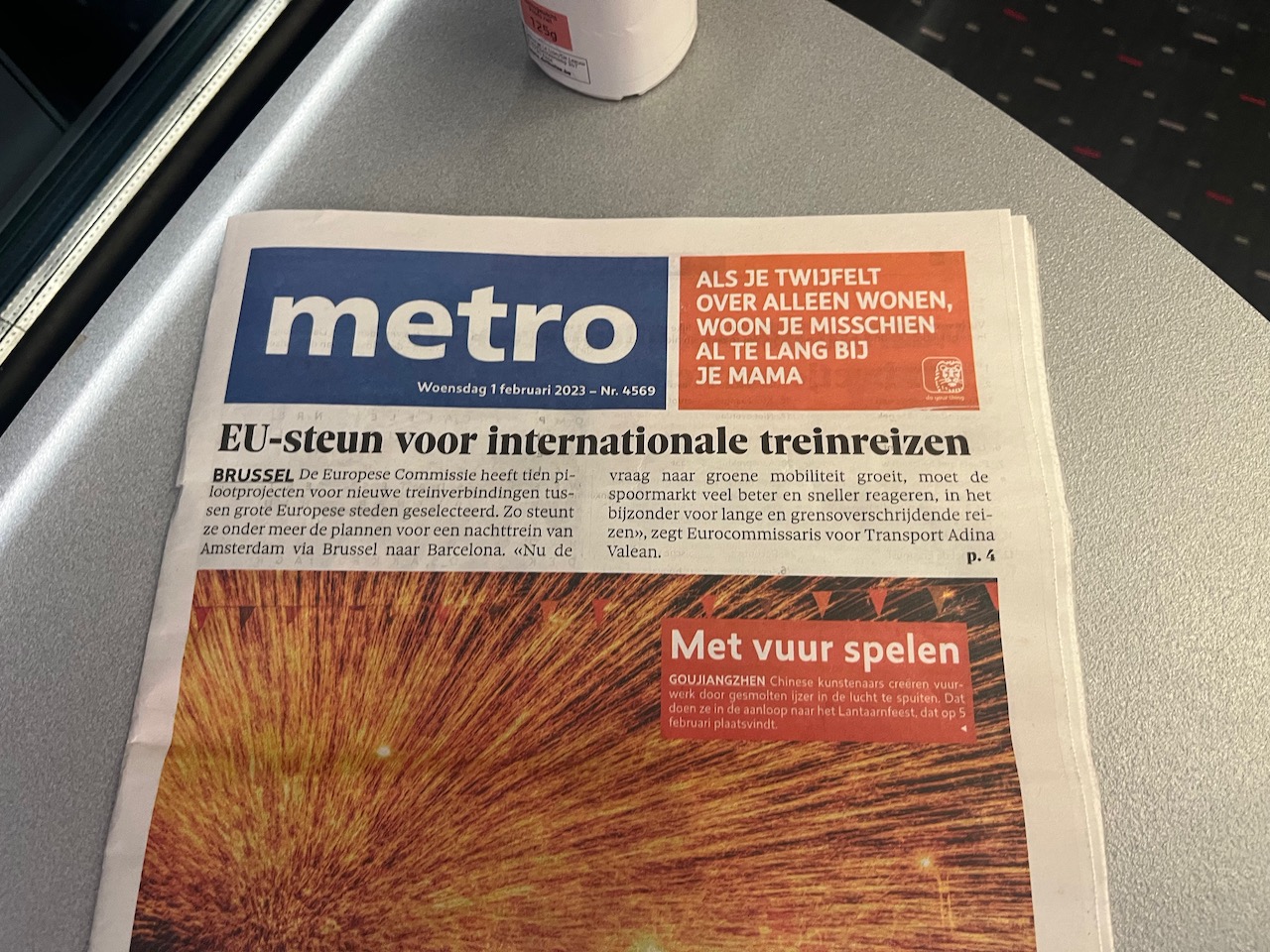 Metro newspaper