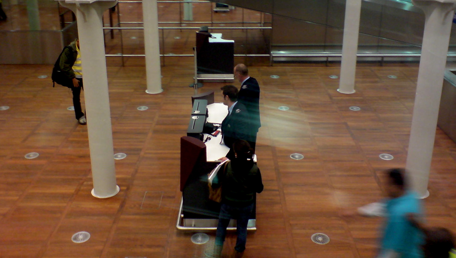 Passport Control at St Pancras