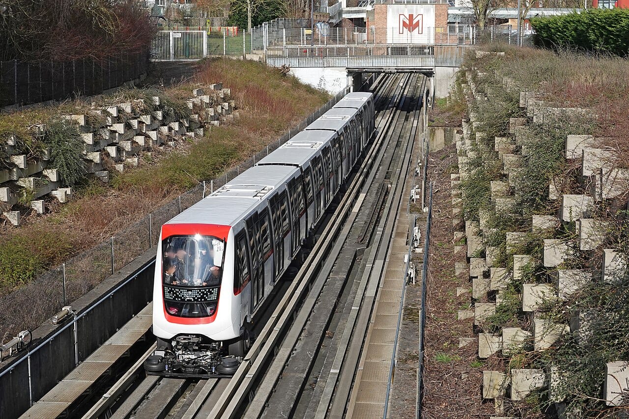 Alstom BOA metro in Lille