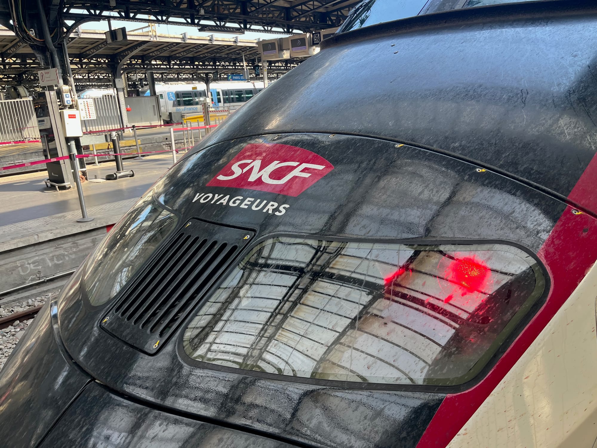 A train trip across a roasting Europe