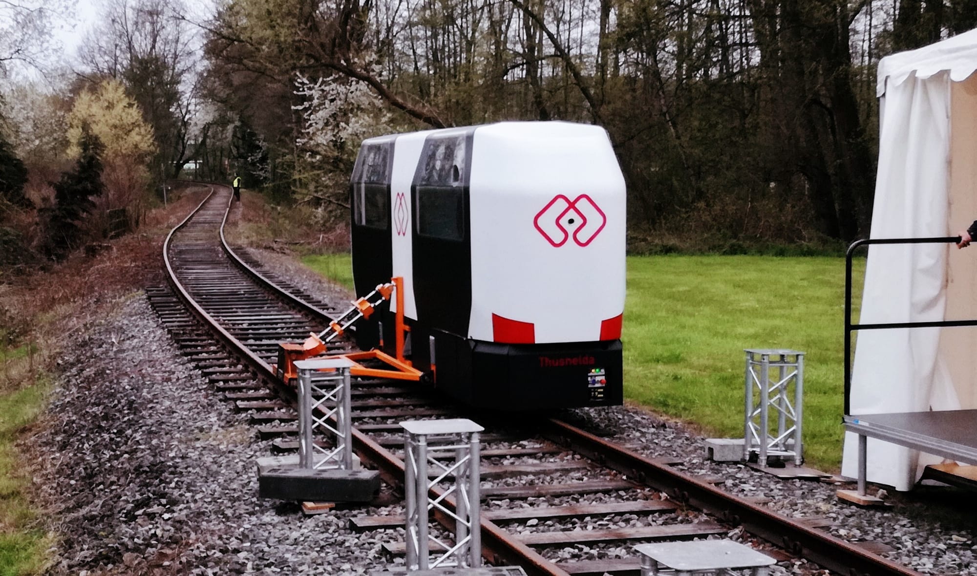 Monocab as a solution for rural rail lines