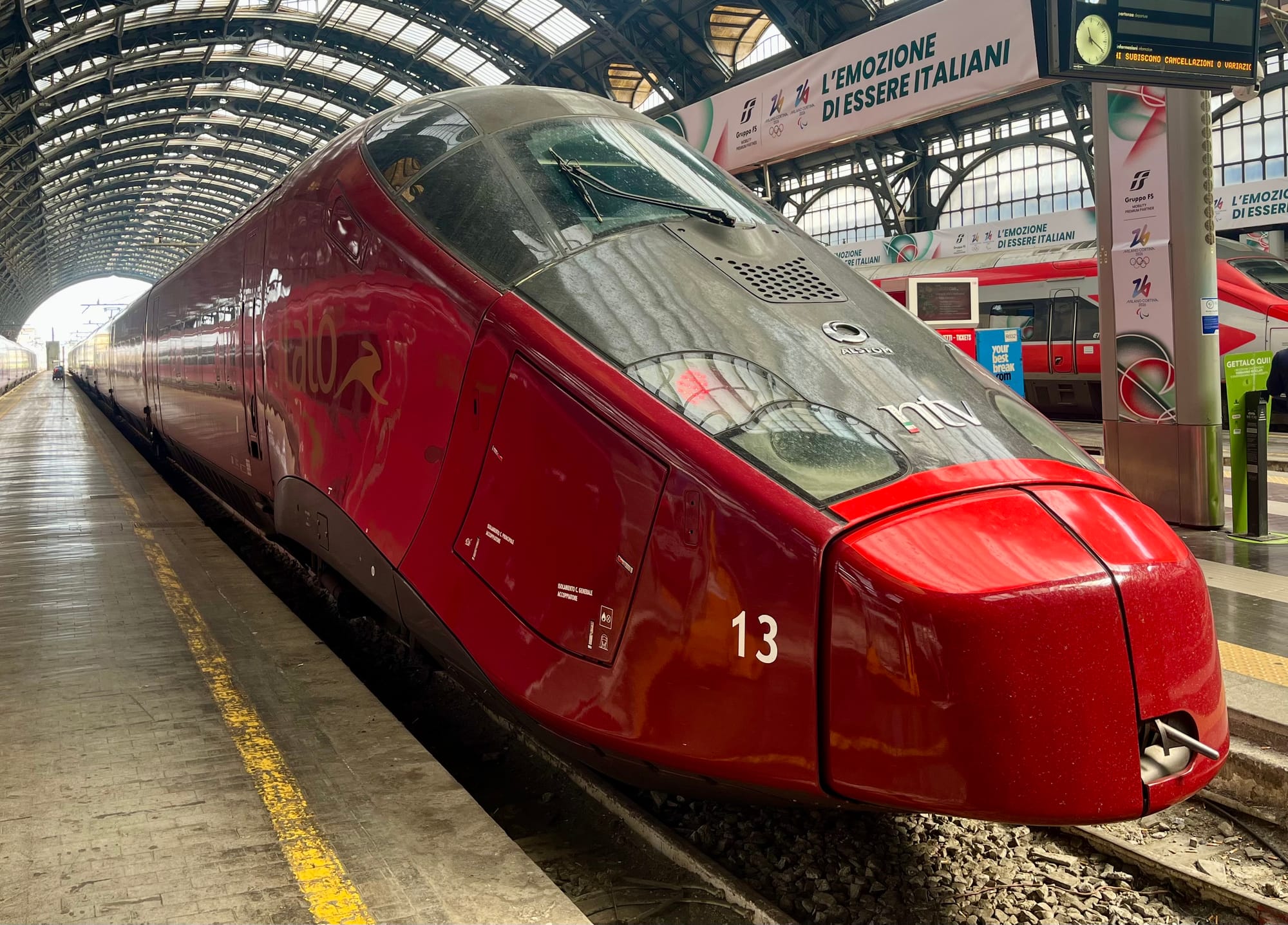 Italo in Germany. Nice idea, but many open questions.