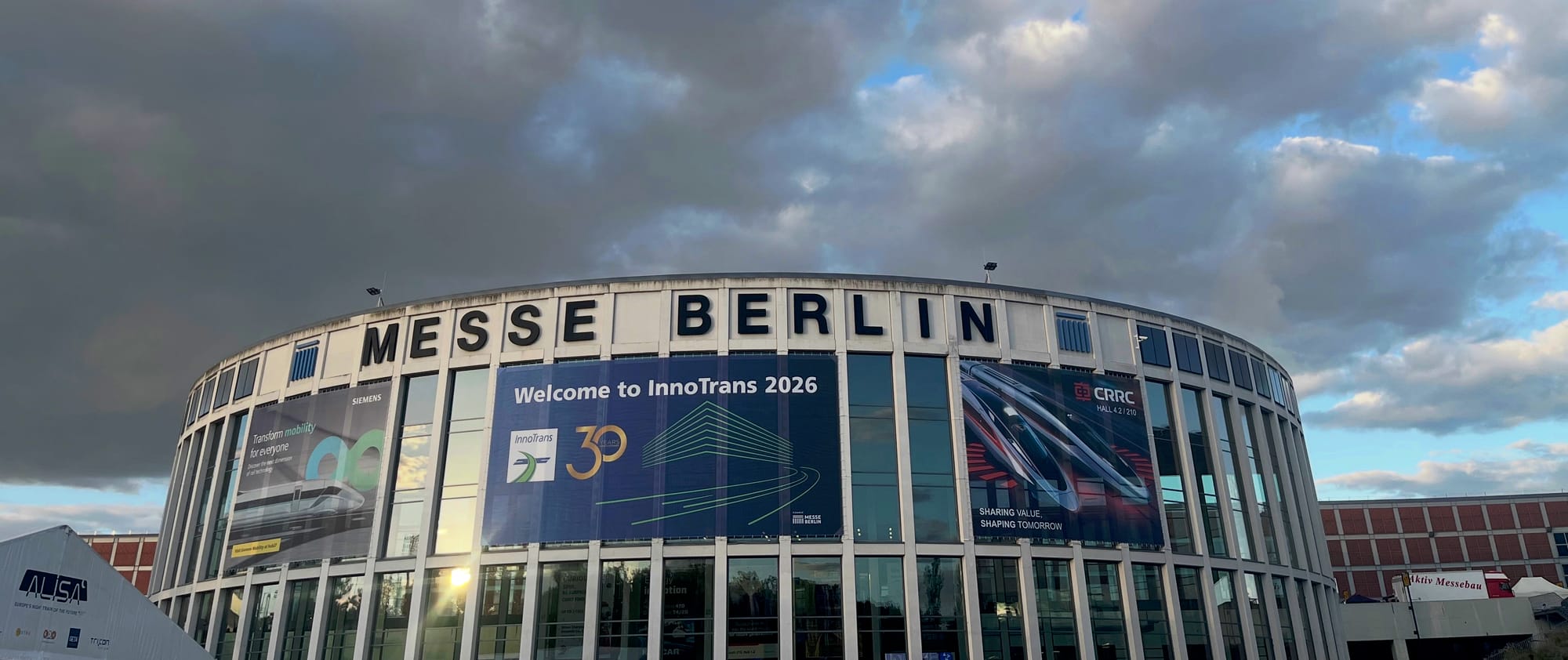 In this Innotrans world all seems fine. The rail world outside, not so much.