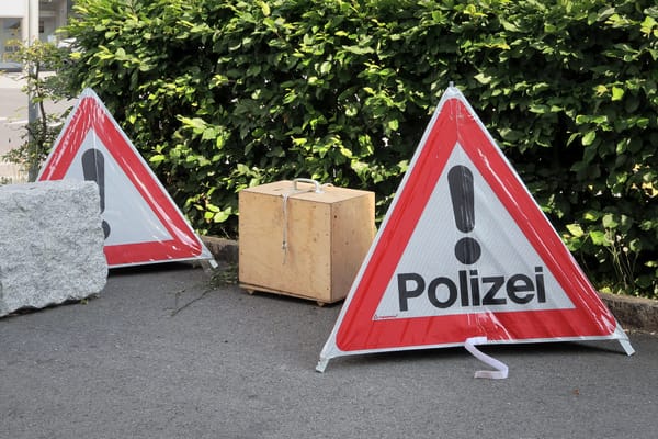 Non-Schengen compliant border control at Buchs SG station, 1 July 2015, 0700