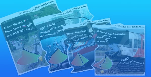 Four bullshit meters, all messed up