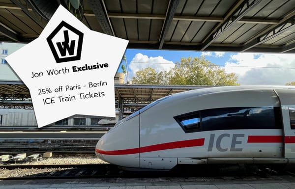 Jon Worth exclusive! 25% off Paris - Berlin train tickets! (Really, sort of)