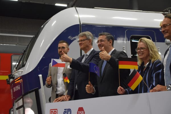 Praha - Berlin - København: well at least the carriages can complete the entire journey
