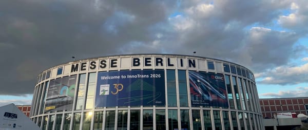 In this Innotrans world all seems fine. The rail world outside, not so much.