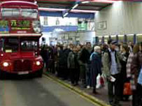 Bus queue